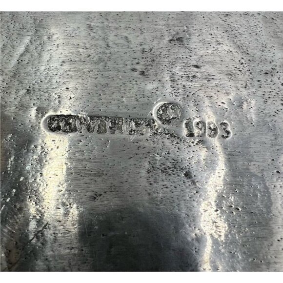 CENTRO 1993 PEWTER OVAL PLATTER - Picture 3 of 4